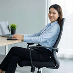Pivot Ergonomic Mesh Office Chair with Lumbar Support