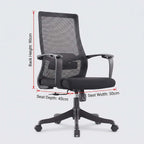 Pivot Ergonomic Mesh Office Chair with Lumbar Support