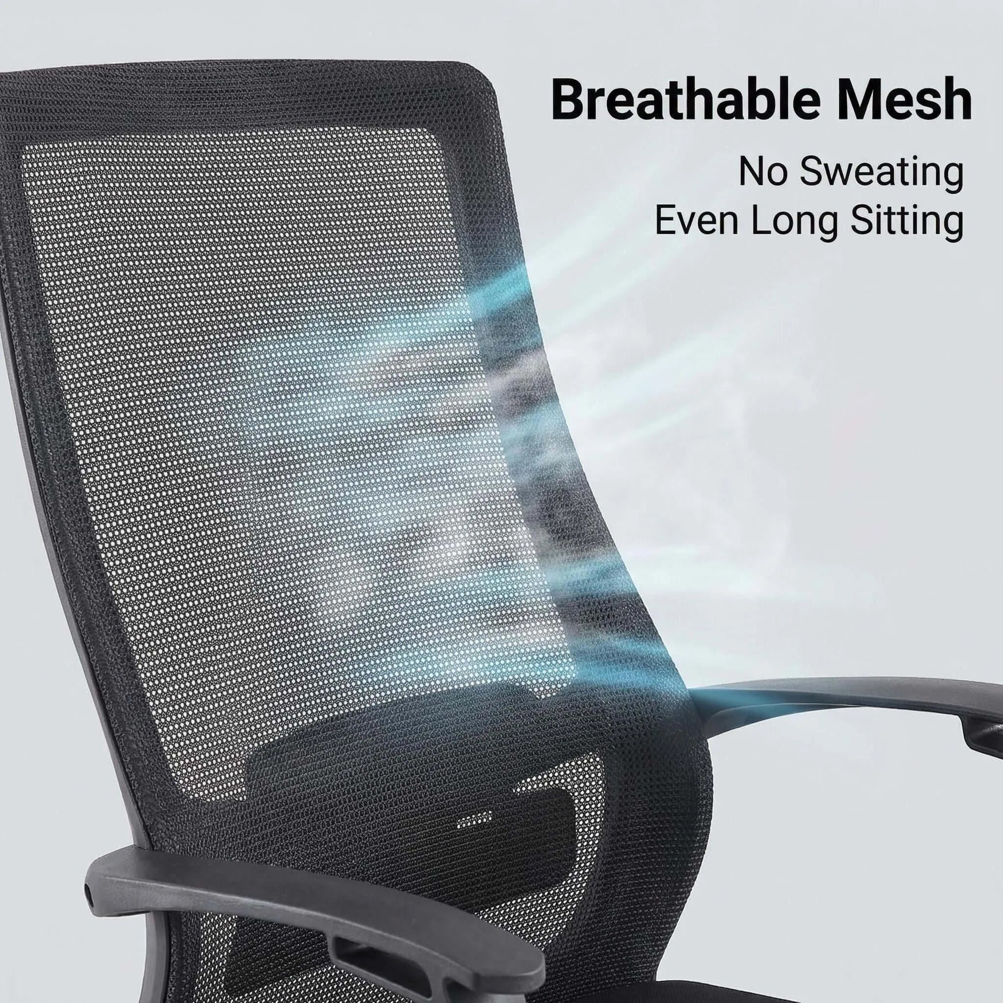 Pivot Ergonomic Mesh Office Chair with Lumbar Support