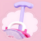 Plastic Kids' Makeup Vanity with Mirror and Portable Toy Storage