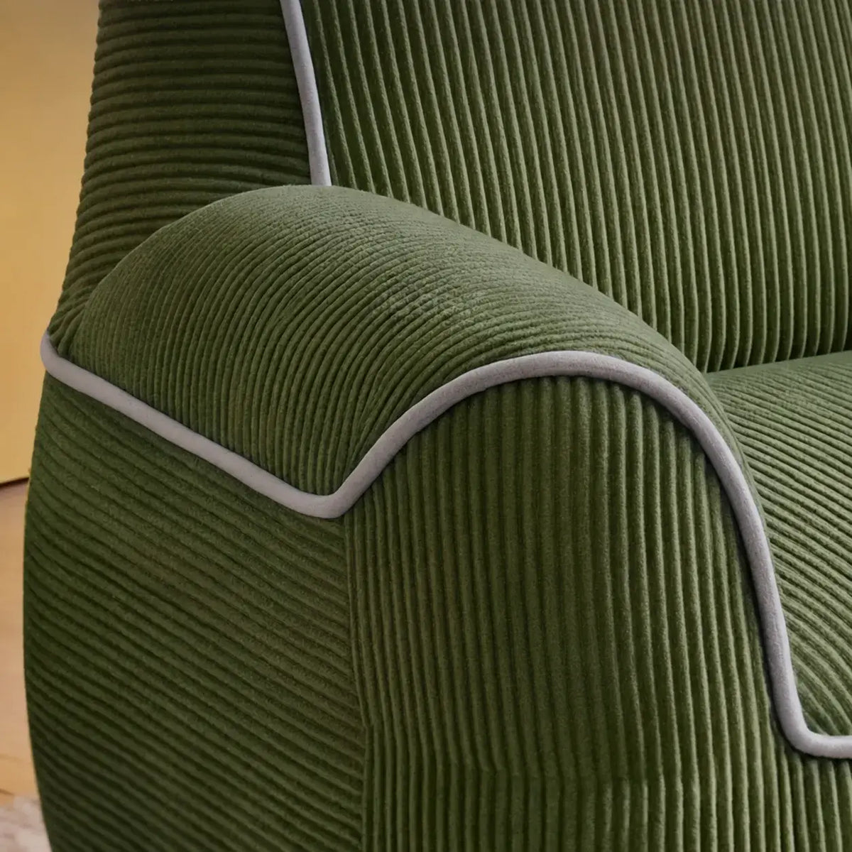 Plush Kids Accent Chair With Wraparound Arms and Storybook Colors