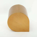 Postmodern Brushed Gold Water Drop Metal Side Table