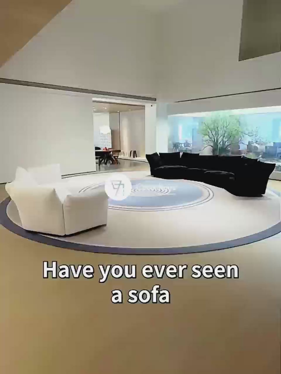 Versatile Petal Modular Sofa with Foldable Components for Flexible Layouts