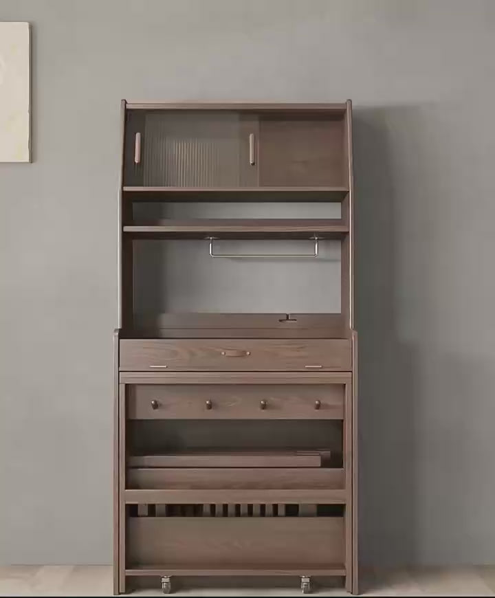 Elegant Space-Saving Folding Table - Ideal for Dining and Work in Cozy Homes