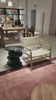 Natural Style Solid Wood Paper Twine Dining Armchair