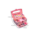 Princess Carriage Kids Vanity Set with Mirror & Makeup Kit – Pink Plastic Dimensions