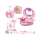 Princess Kids Makeup Vanity with Mirror – Plastic Portable Dressing Table