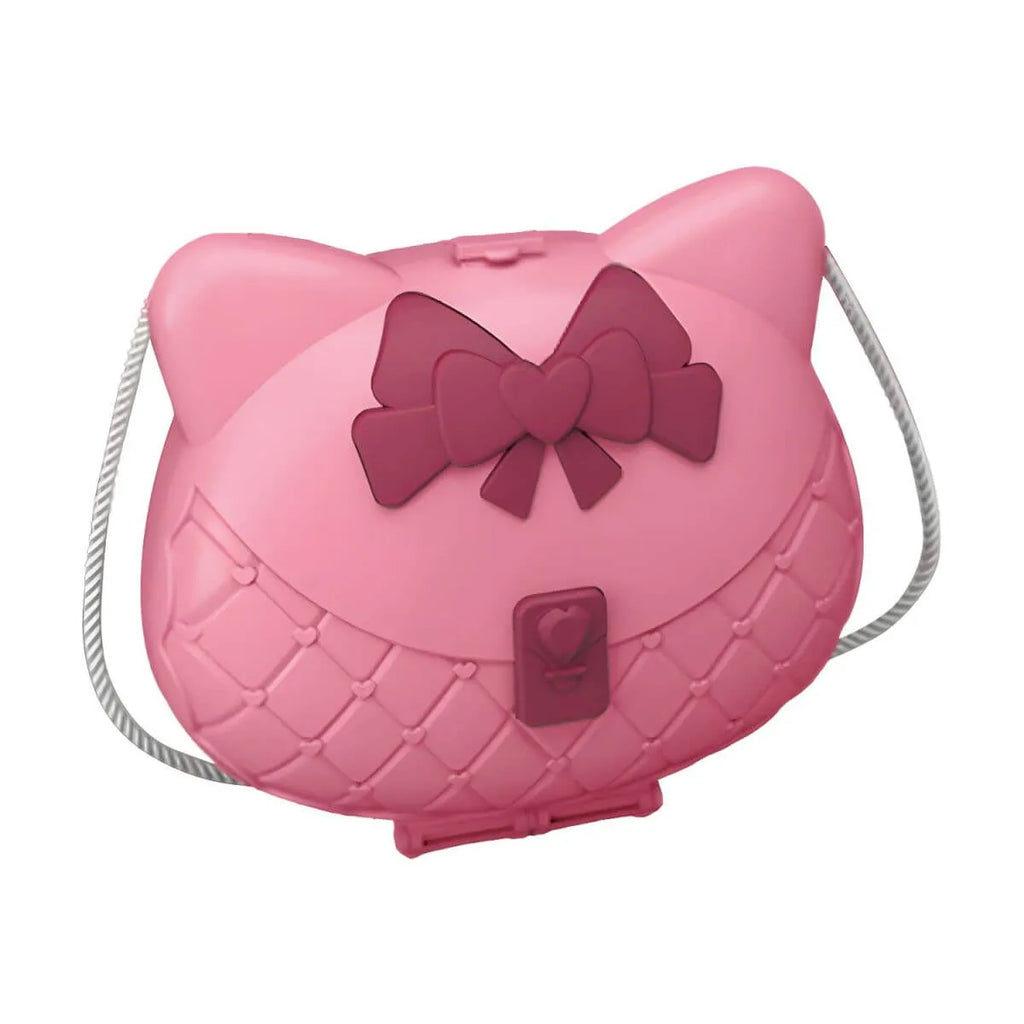 Princess-Themed Folding Kids Makeup Vanity with Mirror & 18-Piece Accessory Set