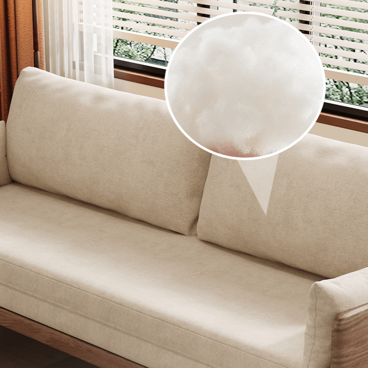 Pull-Out Sofa Bed With High-Density Foam Cushion