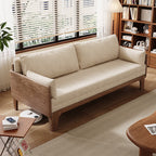 Pull-Out Sofa Bed With High-Density Foam Cushion