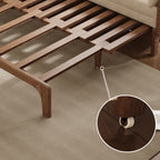 Pull-Out Sofa Bed With High-Density Foam Cushion