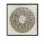 Radiant Peony Mother of Pearl Wall Art, Sculpted Relief Single or Triptych
