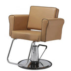 Rectangular Solid Color Synthetic Leather Styling Chair with Footrest and Adjustable Features Styling Chairs