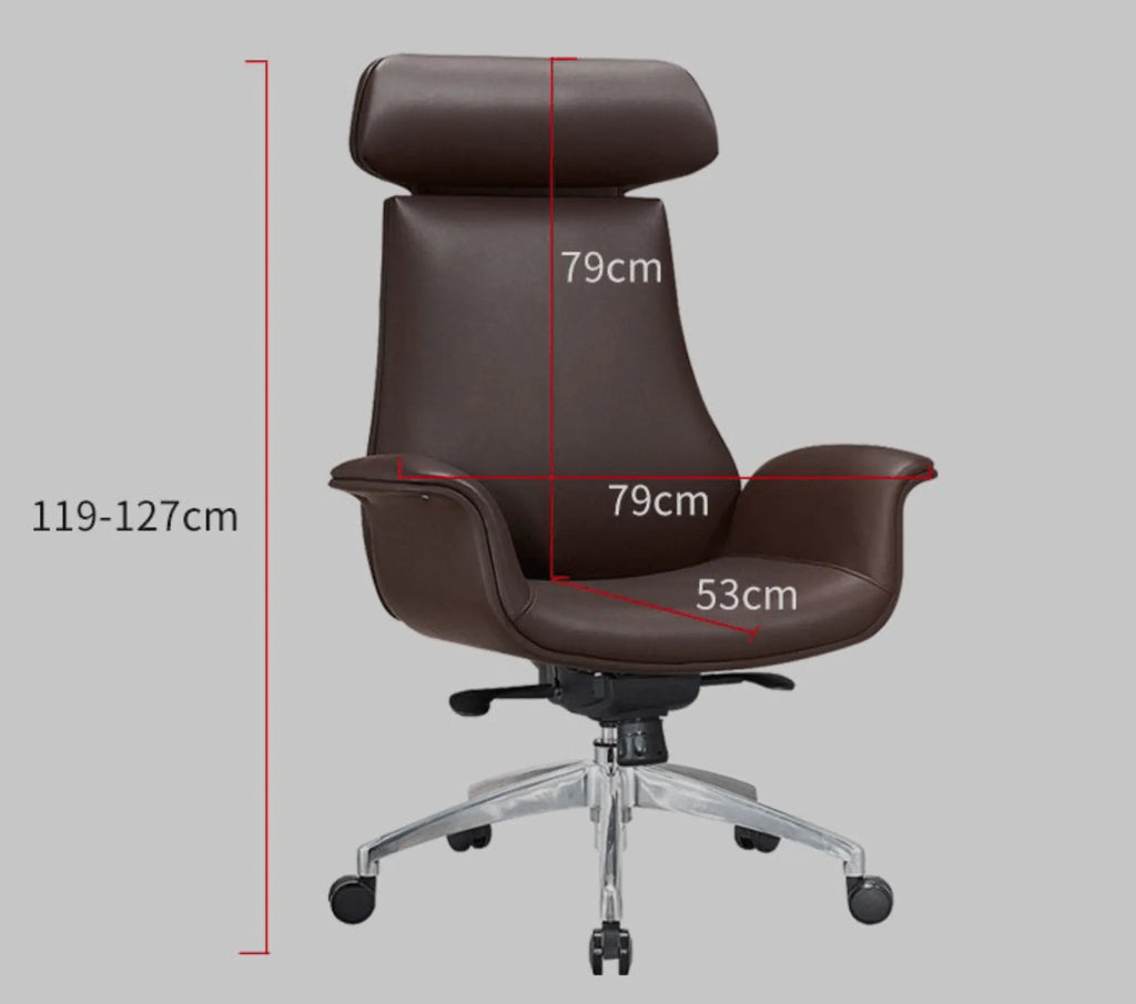 Regent High-Back Leather Executive Office Chair