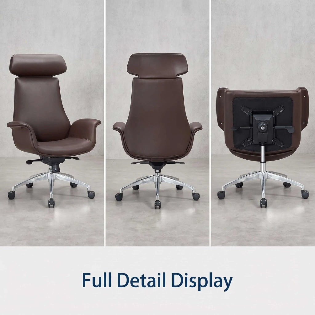 Regent High-Back Leather Executive Office Chair