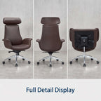 Regent High-Back Leather Executive Office Chair