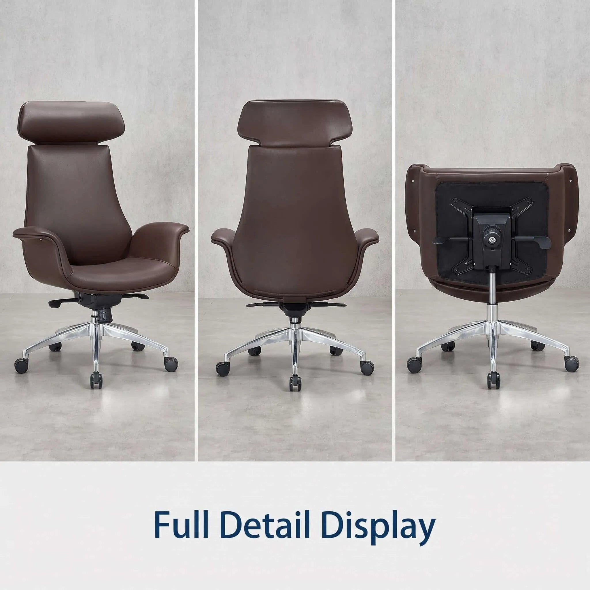 Regent High-Back Leather Executive Office Chair