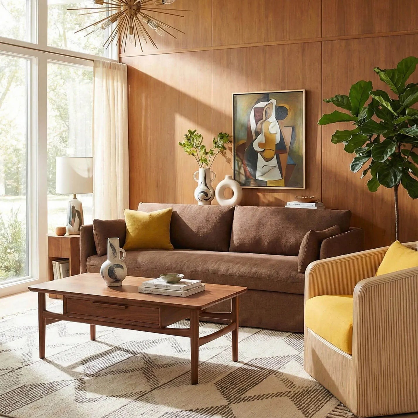 Resort-Inspired Slipcover Sofa with Tailored Skirt and Textured Linen Look