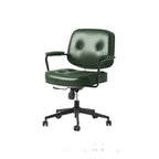 Retro Upholstered Office Chair Series with Metal Frame and Adjustable Height