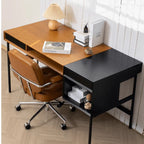 Retro Upholstered Office Chair Series with Metal Frame and Adjustable Height