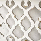 Retro Wood & Magnesium Oxide Console Table