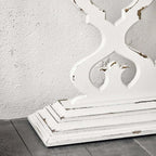 Retro Wood & Magnesium Oxide Console Table