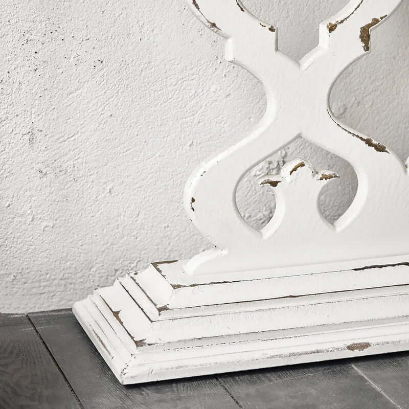 Retro Wood & Magnesium Oxide Console Table