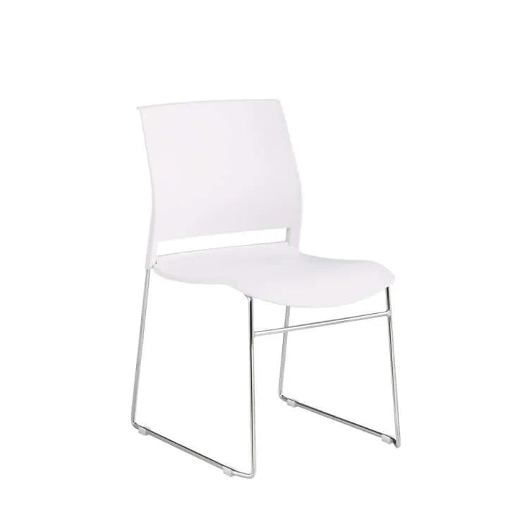 Royale Stackable Plastic Training Chair with Metal Frame