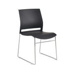 Royale Stackable Plastic Training Chair with Metal Frame