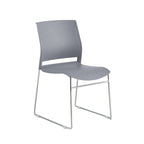 Royale Stackable Plastic Training Chair with Metal Frame Main Product Image