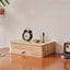 Rustic Wood Desktop Filing Cabinet Series With Shelf Storage