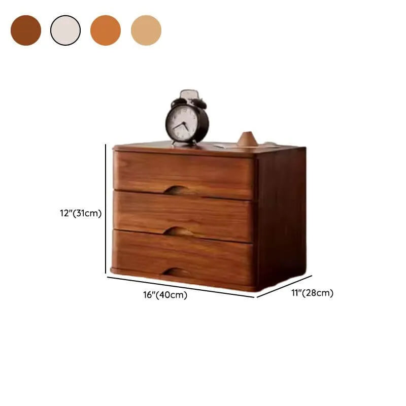 Rustic Wood Desktop Filing Cabinet Series With Shelf Storage Dimensions