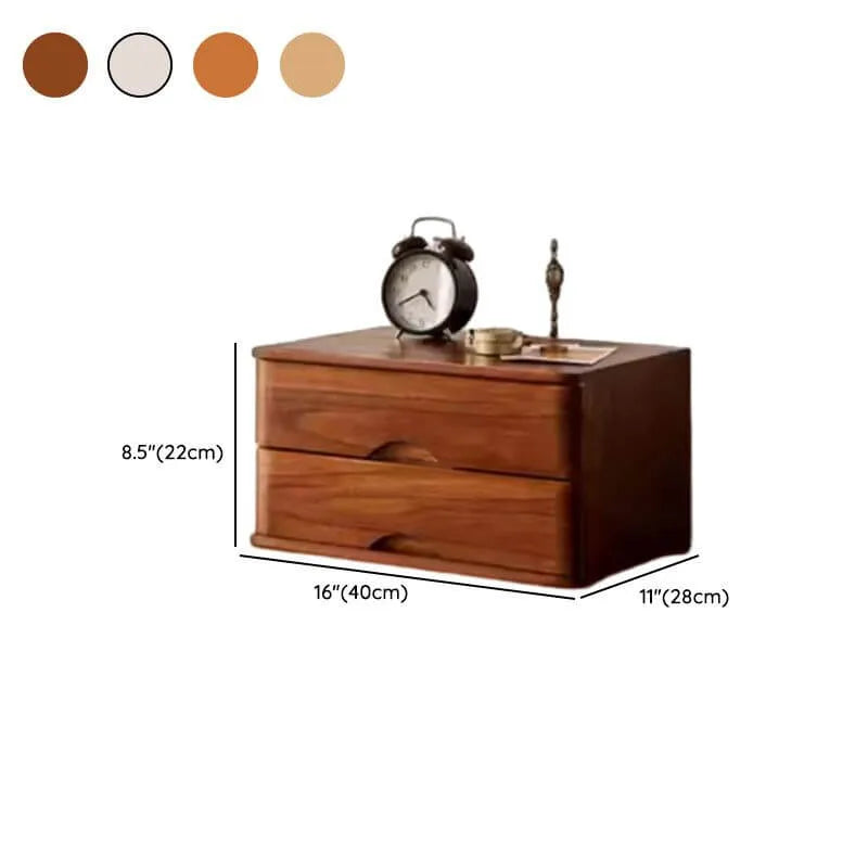 Rustic Wood Desktop Filing Cabinet Series With Shelf Storage Dimensions