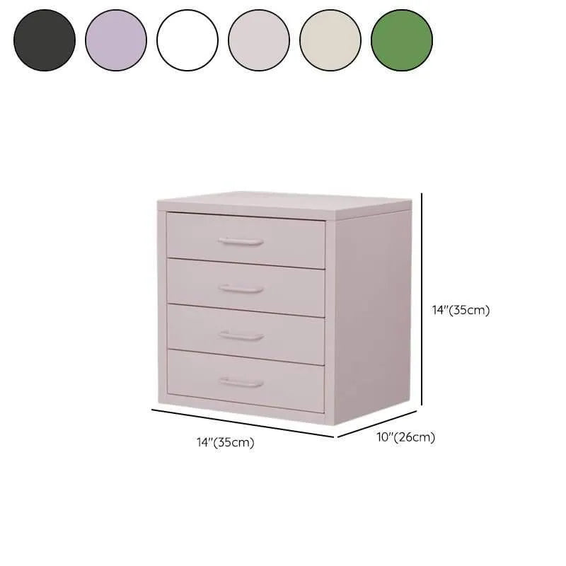 Scandinavian Metal Filing Cabinet With Drawers and Rolling Storage Dimensions