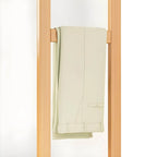 Scandinavian Open Wardrobe Armoire With Shelves and Clothing Rail