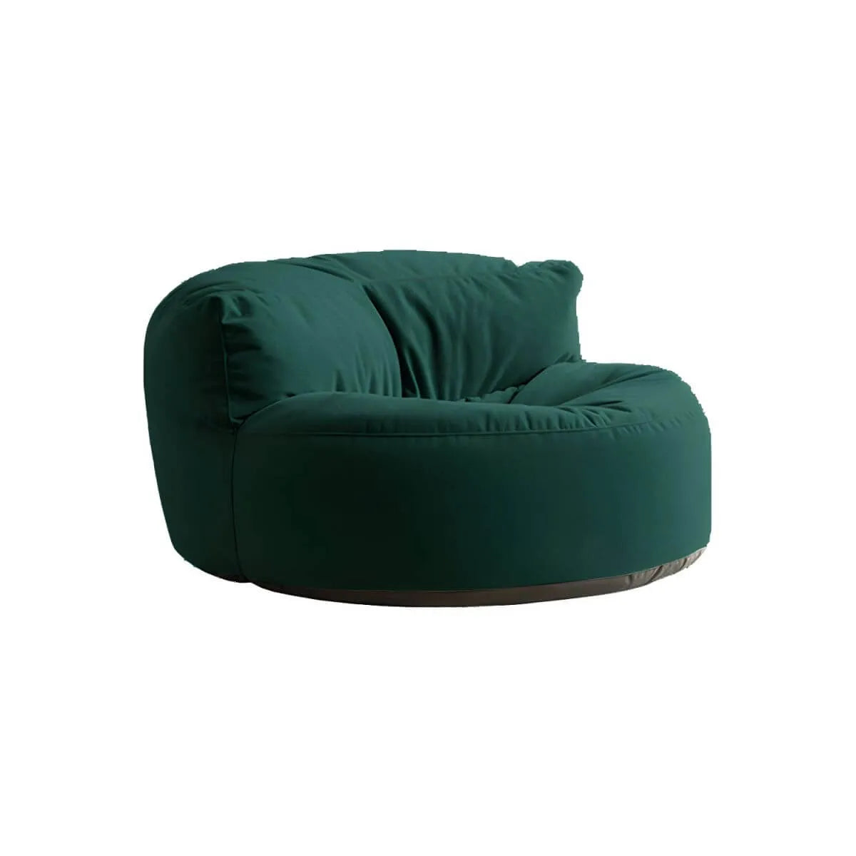 Scandinavian Velvet Slipcovered Armless Accent Chair with Ottoman Option