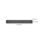 Scandinavian Wall-Mounted TV Stand with Drawers in White & Grey Dimensions