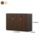 Scandinavian Wood Lateral File Cabinet With Locking Storage Dimensions