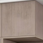Scandinavian Wood Wardrobe Armoire With Modular Storage System