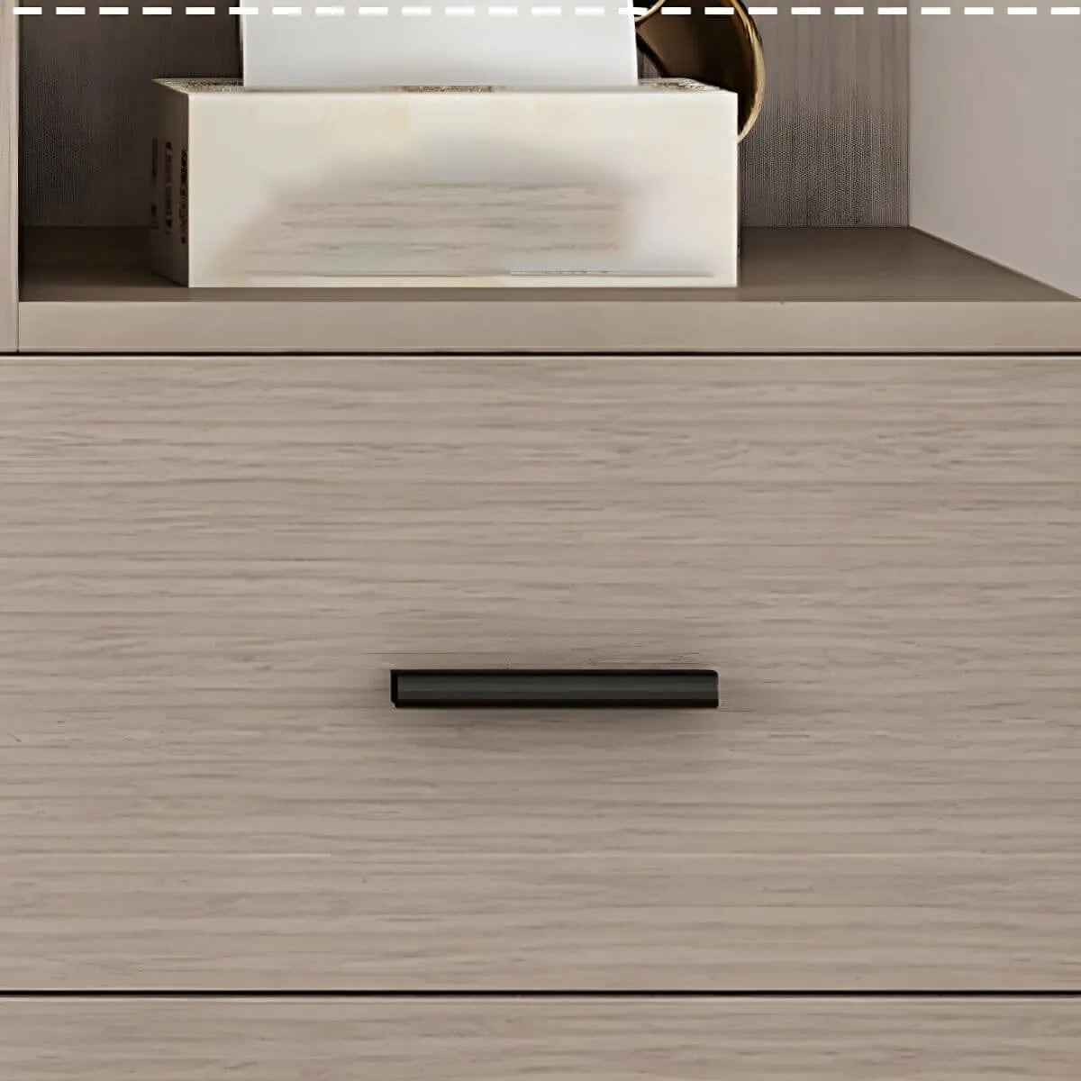 Scandinavian Wood Wardrobe Armoire With Modular Storage System