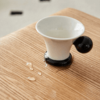 Scando Coffee Table with Seamless Bentwood Curve and Natural Wood Grain