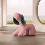 Sculptural Animal-Shaped Chair Series in Plush Textures for Lounge Corners Main Product Image