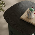 Sculptural Arched Side Table, Multifunctional Pet-Friendly Nightstand