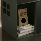 Sculptural Arched Side Table, Multifunctional Pet-Friendly Nightstand