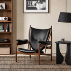 Sculptural Chieftains Chair with Saddle Arms, Floating Seat Appeal Main Product Image