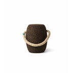 Sculptural Coffee Cork Stool and Natural Cork Side Table with Rope Handle Main Product Image