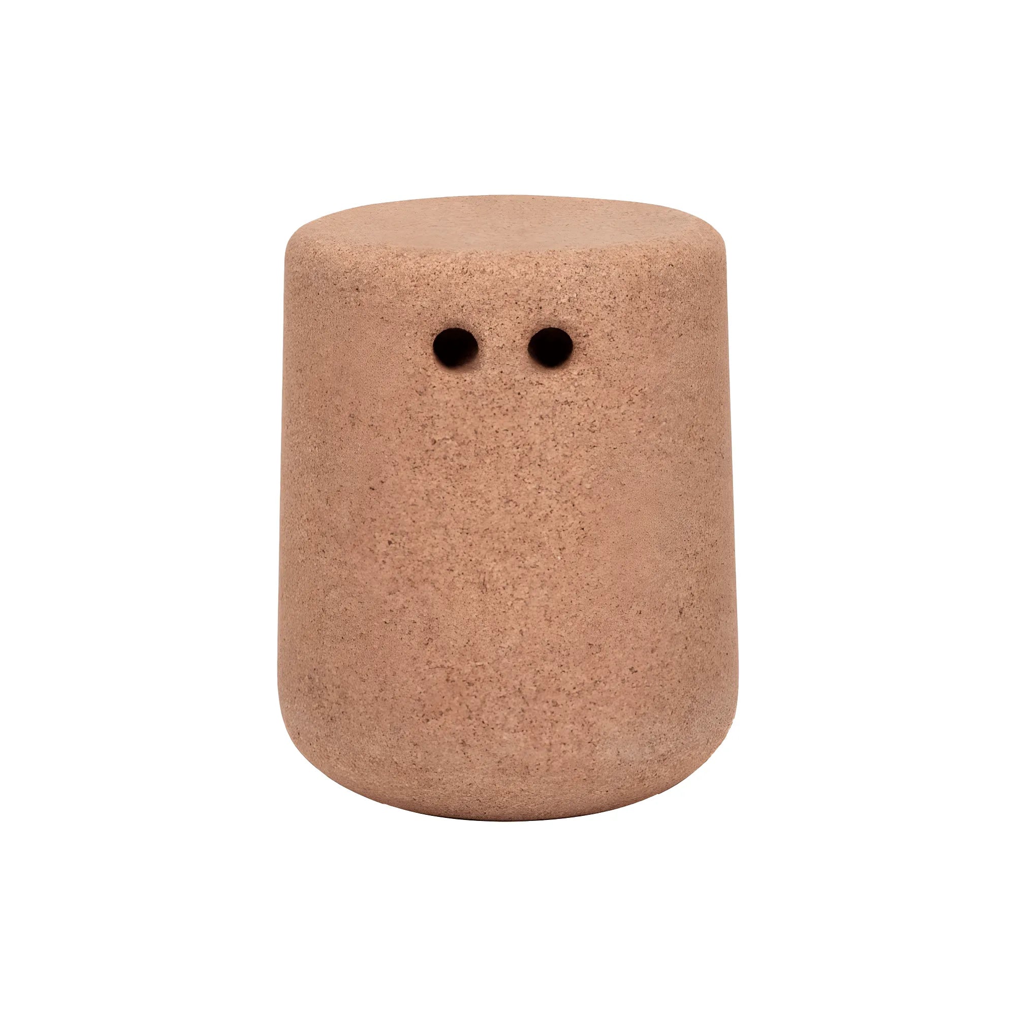 Sculptural Cork Side Table Series, Organic Geometric Accent Tables