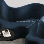 Sculptural Curved Modular Sofa for Lounge Reception and Office Collaboration
