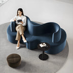 Sculptural Curved Modular Sofa for Lounge Reception and Office Collaboration