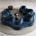 Sculptural Curved Modular Sofa for Lounge Reception and Office Collaboration